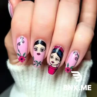 Frida nails 💅 art