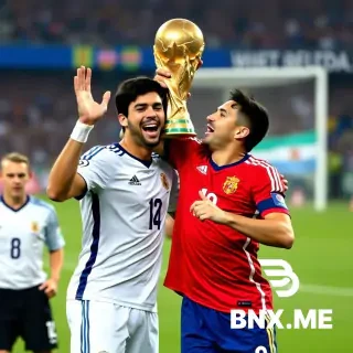 When yamal lift the world cup🏆 spain vs Argentina