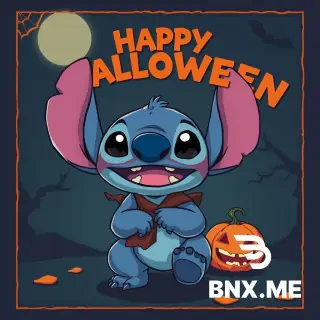 halloween Stitch Poster