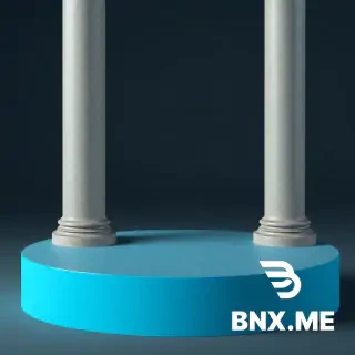 photorealistic picture of pad footing with column