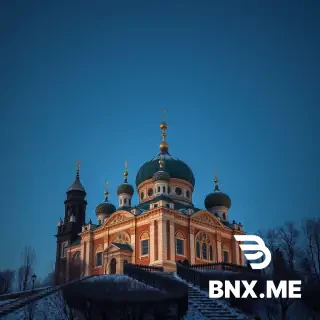 старый замок на холме, акварель, мягкие тона