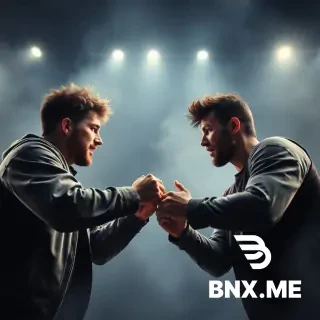miature pour un combat entre MrBeast et JUL