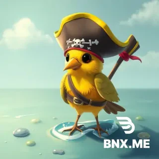 little yellow bird pirate