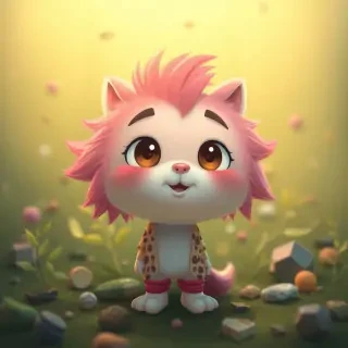 кот как из мультфильма