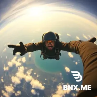first person pov skydiving