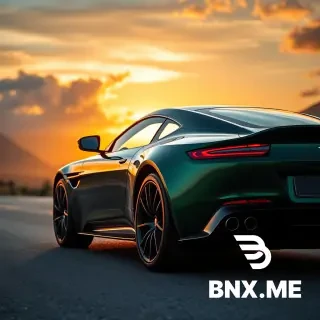An Aston Martin Vantage in deep metallic green, hyper-realistic 8K photography. The car is parked on an empty mountain road at sunset, warm golden light reflecting on the bodywork. Fine carbon-fiber details, sharp edges, realistic shadows. Cinematic look, slight background depth of field, dramatic clouds, ultra-high detail, luxury automotive commercial photography.”