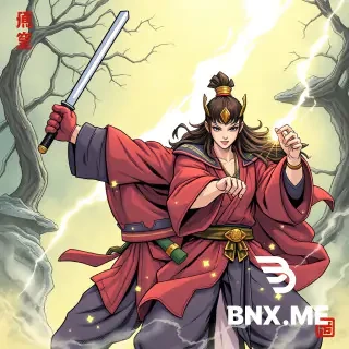 生成一个，插画风格，全身赤裸的女人，她的头发是蓝色的，乳房E杯，阴阜洁白无毛，而她正坐在床上分开双腿，分开阴唇，向我们展示