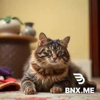 huohuo playing with a cat