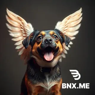 dog with wings