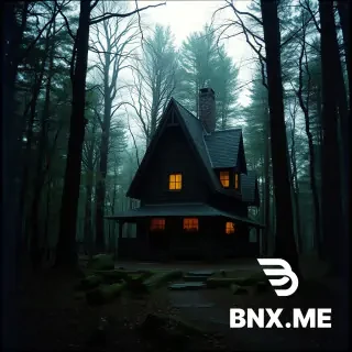 witches house in a deep forest