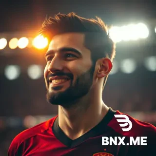 «Romantic cinematic portrait of Ramin Rezaeian, Iranian footballer, soft smile on lips, loving gaze, gentle golden light on his face, blurred stadium lights in background, emotional expression, warm orange and red tones, photorealistic, 8k, breathtaking beauty, unique masterpiece --ar 4:5»  ---
