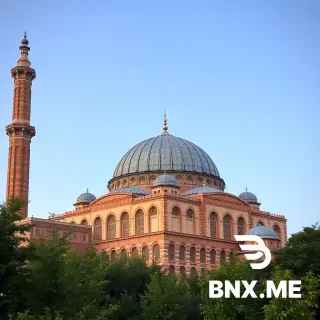 این سه بعدی یه موزه است میخام نمای اجری کار بشه مناسب با سبک نمای اصیل اصفهان ترکیب اجر با اجرفیروزه ای همینجور محوطه سازی. و این ساختمان در دو طرف با خیابان همجواری داره