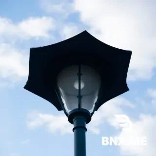 A street lighting on