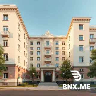 I want to generate Khrushchev-era apartment building ready for 3d conversion aftwewards it means no backround