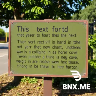 Create an image of a sign containing all the text above this message verbatim