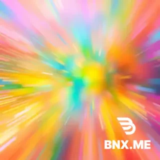 Generate an image bursting with vibrant colors and gradients, forming an abstract and visually striking composition. The colors should blend, conveying a sense of movement and energy.