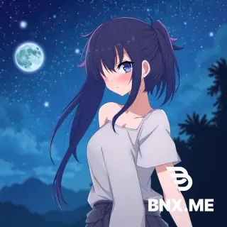 Anime girl neacked
