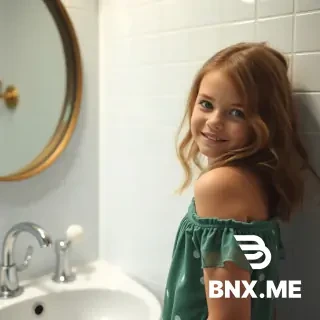 18 year old girl in the bathroom