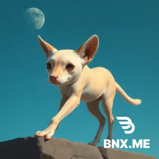 антропоморфное животное желтый лис