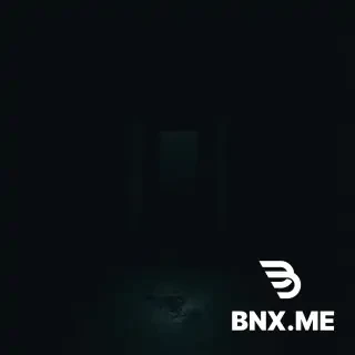 um corredor estreito e escuro dentro de uma casa simples, iluminação mínima, atmosfera pesada, sombras profundas nas paredes, sensação de presença invisível, estilo fotográfico realista, textura granulada, tom frio, clima de terror psicológicoHorror image