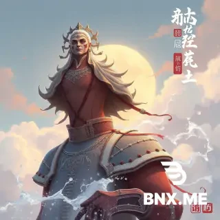 手绘插画，仿古宣纸底纹，水墨淡彩，岩彩质感，古朴典雅，留白构图，细腻手绘笔触。 画面中央一个地质剖面图，7层灰色地层水平堆叠，从上到下由浅灰渐变到深灰。 层与层之间用淡墨手绘线条分隔。 地层内部隐约可见碎陶片和古瓦当的淡墨剪影。 整体色调沉静素雅，无文字。