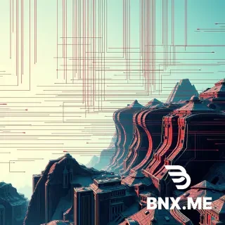I want to generate a 1400x1400 1:1 image for an album of electronis music, use ciberaigilism, brutalism, and 2000s elements
