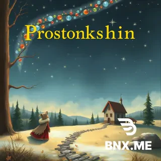 book cover for the fairy tale Prostokvashino, realism