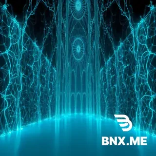 A massive, bioluminescent neural network architecture resembling a gothic cathedral made of synaptic glass. Dark, shadowy creatures labeled "Reification" and "Ontological Noise" cling to the upper layers, trying to solidify into fake substances. Neon-blue gradients (the Ontological Gradient) flow backward from the output layer down to the input, "cleaning" the architecture — where the gradient touches, the shadows dissolve into pure light and the glass becomes transparent. At the bottom: a minimalist white plane with single binary events (0/1) pulsing like heartbeats. Style: H.R. Giger meets James Turrell, neon noir, subsurface scattering, mathematical beauty, 8k unreal engine 5, mystical yet technical atmosphere.