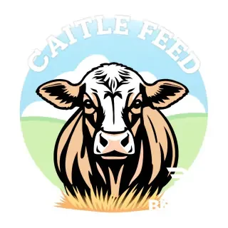 generate a image logo for a cattle feed company