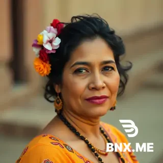 A hispanic woman