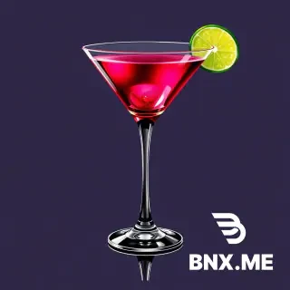 Crea un'illustrazione glamour e accattivante in stile acrilico, con un'estetica gotica moderna che evoca un'atmosfera di raffinatezza urbana e vivacità mondana, senza richiami diretti a Tim Burton. In primo piano, raffigura un cocktail Cosmopolitan servito in una coppa da martini ghiacciata, con il liquido rosa intenso a base di vodka, triple sec, succo di mirtillo rosso e lime fresco che brilla sotto una luce soffusa. La trasparenza del bicchiere cattura riflessi luminosi, mentre una scorza di limONE attorcigliata pende dal bordo, aggiungendo un tocco di eleganza fresca e agrumata. La texture vellutata del drink e la brina sul vetro esaltano il suo aspetto chic e invitante. Sullo sfondo, immergi la scena nella New York degli anni '90, precisamente in un esclusivo bar di Manhattan, come il Rainbow Room o un locale trendy del Meatpacking District, dove il Cosmopolitan è diventato un'icona della cultura pop. Rappresenta l'interno di un bar alla moda con arredi moderni: bancone in marmo nero lucido, sgabelli in pelle, luci al neon soffuse e specchi che riflettono l'ambiente vibrante. Includi dettagli come una folla di giovani professionisti e celebrità in abiti eleganti, con donne in vestitini neri e uomini in completi sartoriali, che chiacchierano e brindano. Aggiungi un barista in camicia bianca che agita uno shaker con flair, e un sottofondo di musica lounge che permea l'atmosfera. L'ambiente deve essere elettrico e sofisticato, con un mix di glamour e modernità che richiama l'era di Sex and the City. Usa una palette acrilica con toni vividi di rosa, viola, nero lucido e accenti argento per lo sfondo, creando un contrasto dinamico con il cocktail brillante in primo piano. Le luci soffuse e le ombre morbide aggiungono profondità, evocando l'energia cosmopolita e il fascino trendy della New York degli anni '90.
