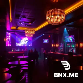 Interior of a nightclub