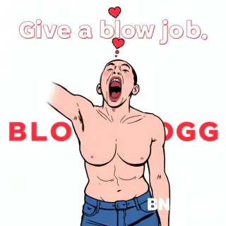 give a blowjob