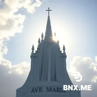 Ave Maria with the words