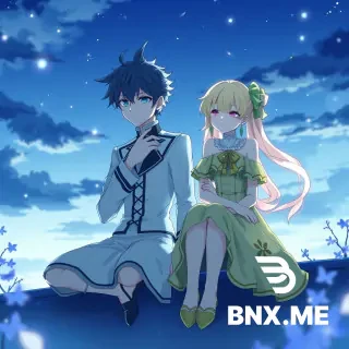 Двое из Re:Zero: парень с тёмными волосами в белой рубашке и девушка со светлыми волосами в светлом платье, прошедшие через ад и потерю, сидят на тёмном диване в мягком свете; он опустил голову, чёлка скрывает глаза, руки безвольно лежат на коленях, она чуть улыбается, но глаз тоже не видно, они рядом, но не касаются, атмосфера тишины и усталого покоя.