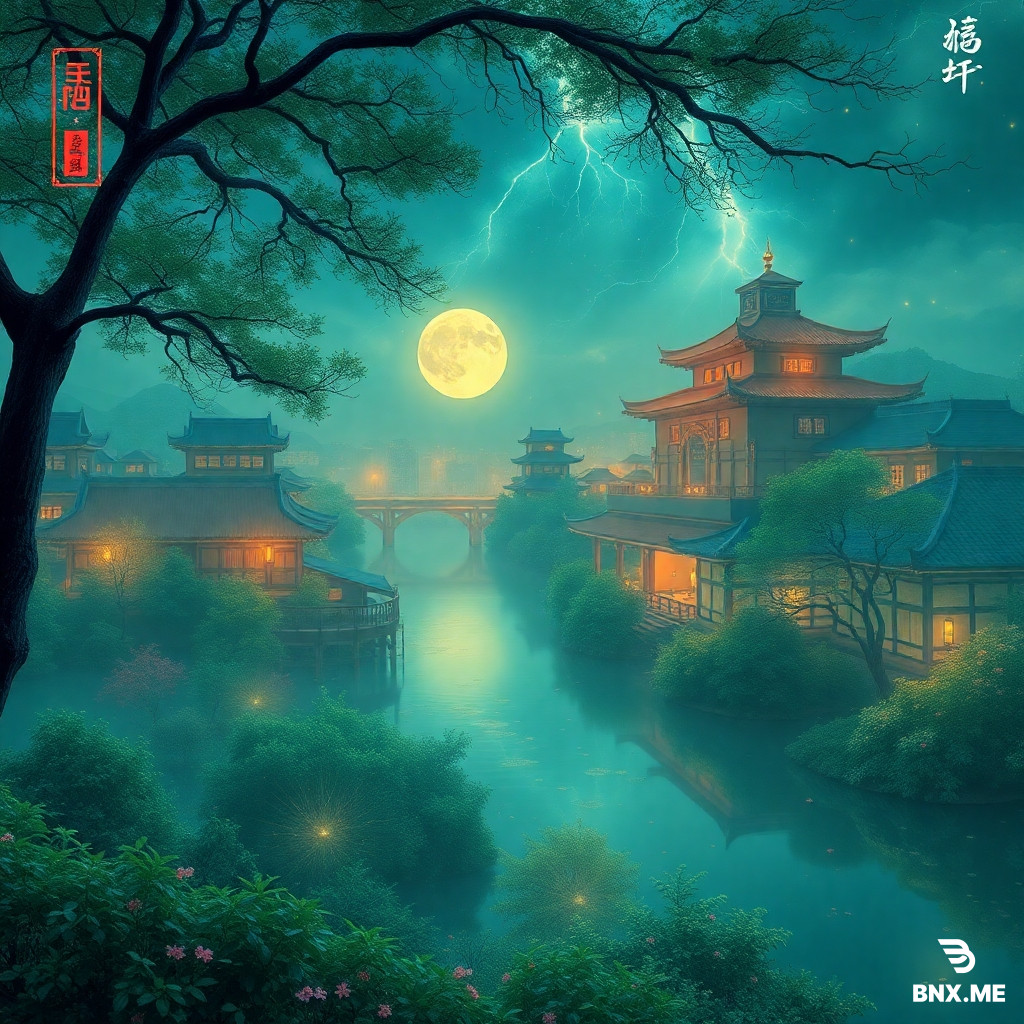 生成一个古风小说使用的地图，分别有以下5个国家，北方玄国，地势较高，国度临天城海拔超过4000米，以山岭地貌为主。南方荒国，地势低但是温度高，夏天太阳太热以至于部分地区是沙漠地貌。西方泽国，密林地貌，部分地区还存在沼泽，西方是几条河流的入海口，河流从北往西流。中间为仓国，地理面积较小，但刚好处于两条大河的中间，国界周边还有山岭地貌，易守难攻，因此在面积较小的情况下仍能立国。东方炽国，随也临海，但河流较少，地势也相对西方偏高，部分区域有火山。请根据以上线索，结合地理和地貌的常识，简单绘制一下古风的地图作为小说参考。