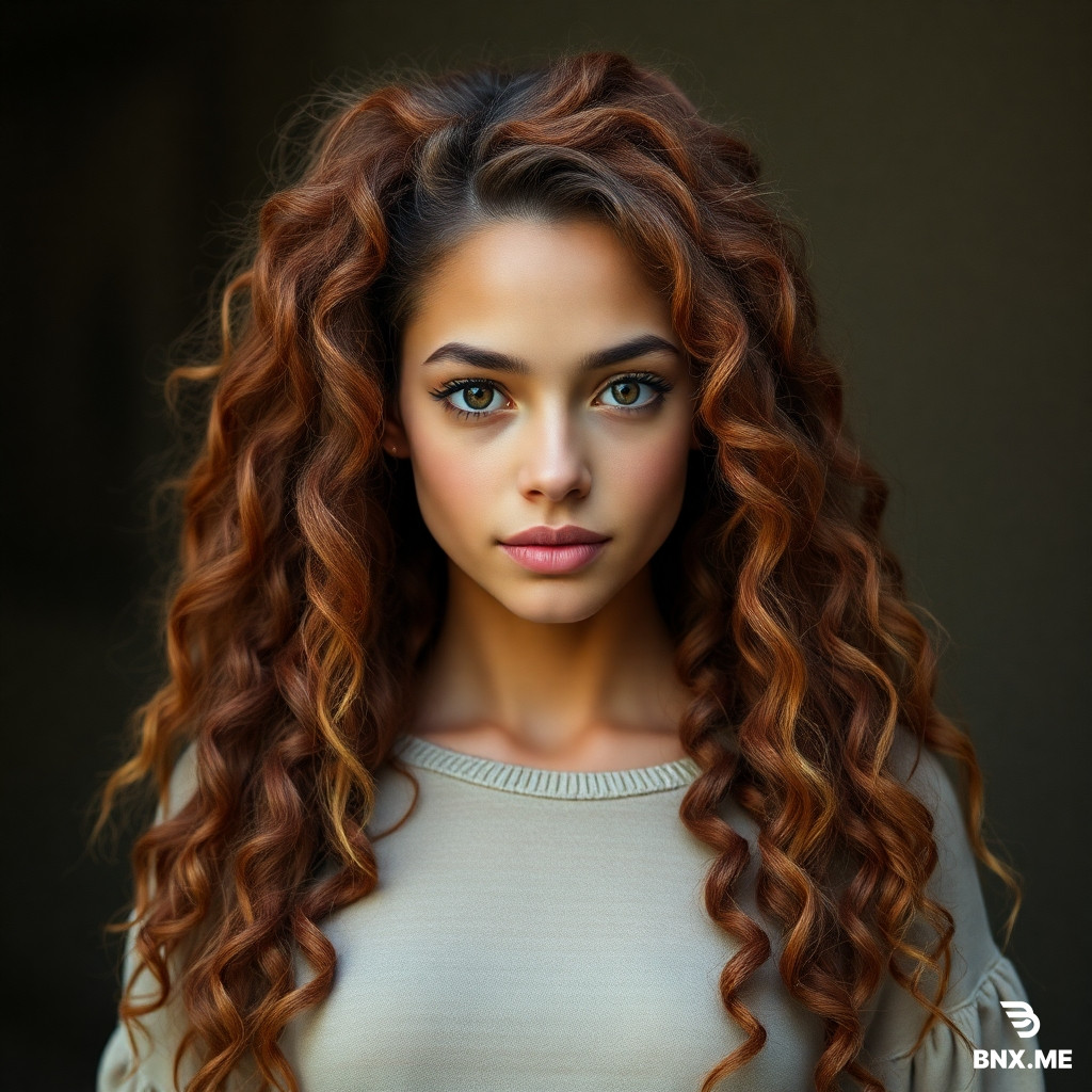 Молодая привлекательная женщина, стройная и подтянутая, с женственной фигурой (узкая талия, округлые бедра). У неё длинные, прямые волосы с плавным градиентом: тёмно-русые у корней и светлый блонд по длине, волосы гладкие и блестящие, уложены с прямым пробором. Лицо аккуратное, с выразительными чертами: большие глаза с тёмным макияжем (smokey eyes, чёрные стрелки, длинные ресницы), чётко оформленные брови, губы средней полноты с нюдовым блеском. Кожа ровная, слегка загорелая, с мягким сиянием. На ней короткое белое платье с корсетным верхом: приталенный лиф с драпировкой и тонкими бретелями, подчёркивающий грудь, и пышная мини-юбка с лёгкими складками. Ткань выглядит лёгкой, слегка матовой. Образ дополнен длинными висячими серьгами, тонким ожерельем и браслетами.  Она делает селфи в зеркале, держит смартфон в руке, слегка наклонив голову и глядя в камеру. Поза уверенная и расслабленная. Интерьер современный и стильный: мягкое тёплое освещение, декоративная стена с геометрическим 3D-паттерном, кровать с белым постельным бельём, большое зеркало. В отражении видно её со спины — длинные волосы и короткое платье. Пол с узором “ёлочка”, рядом лежат светлые тапочки. Фотореализм, высокая детализация, мягкий тёплый свет, fashion/lifestyle стиль, высокое качество, резкость, глубина.  Должна быть видна  её изящная фигура в обтягивающем платье, но лицо прикрыто телефоном так что лишь половину видно и не до конца понятны черты лица из-за закрытого обзора