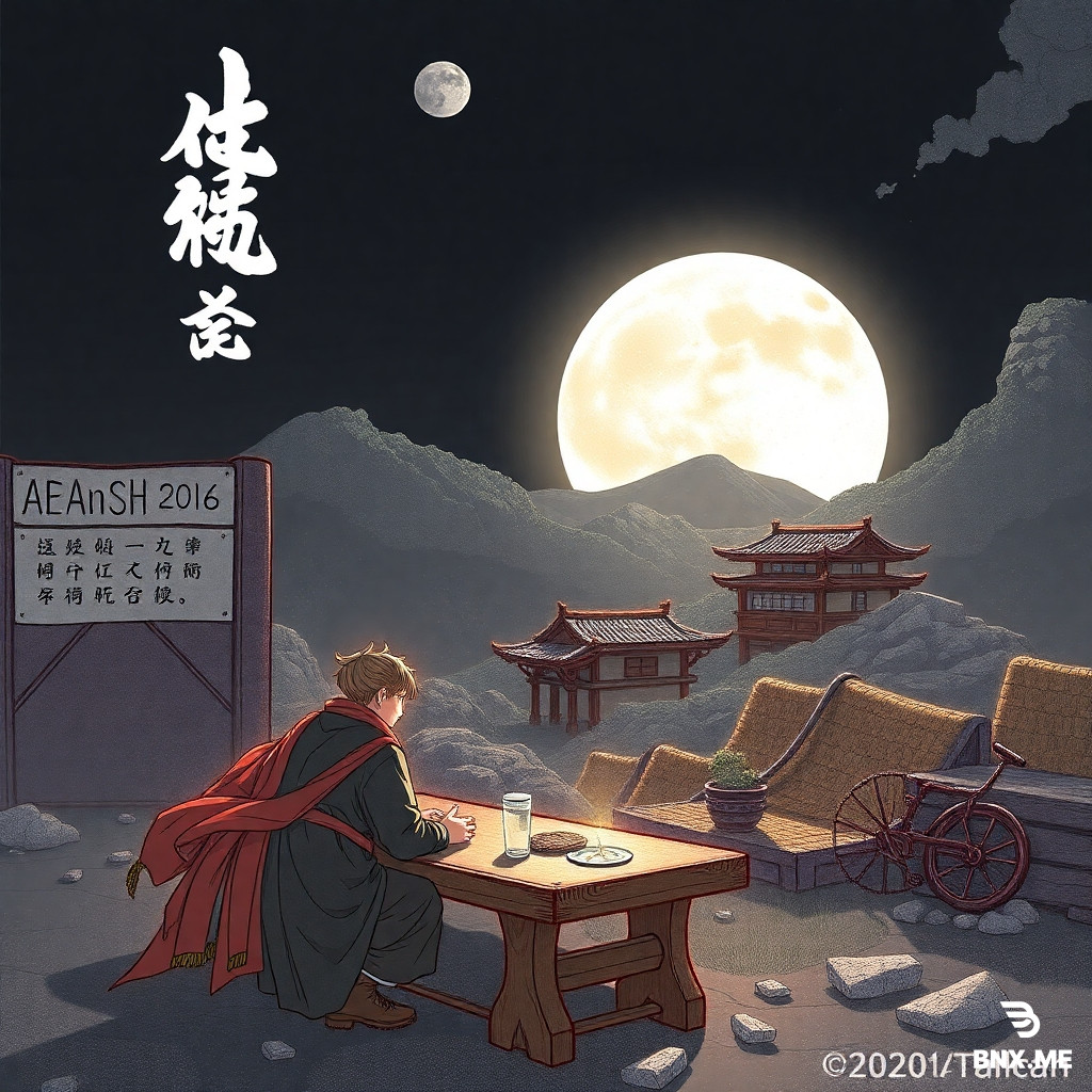 一位亚洲女性在沙滩上站立裸体摆出优美的姿势正面朝镜头