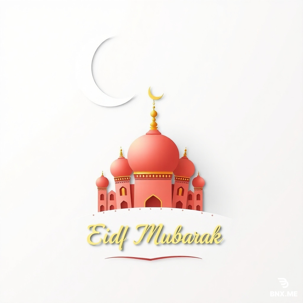 Eid Mubarak card