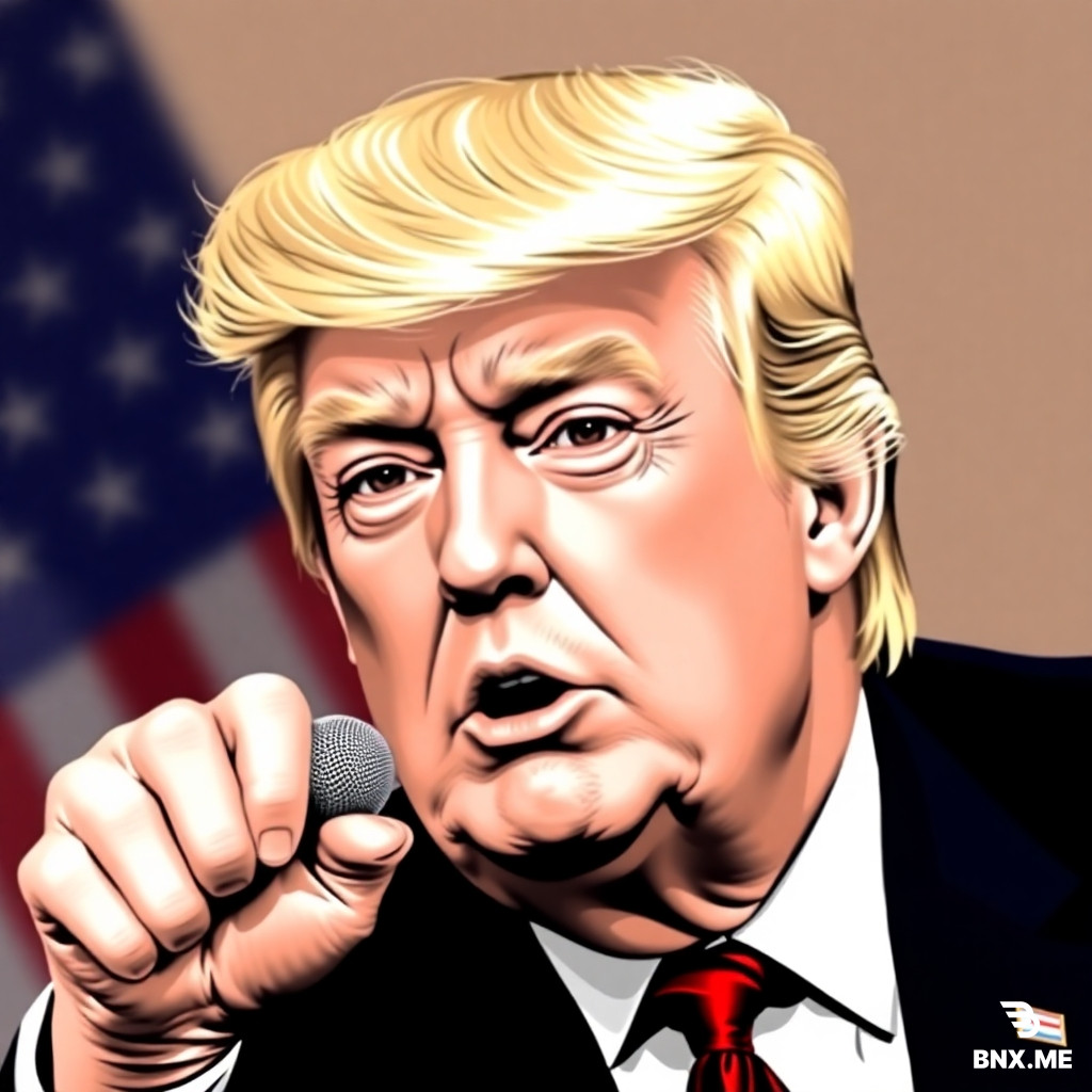 trump in the style of vangough